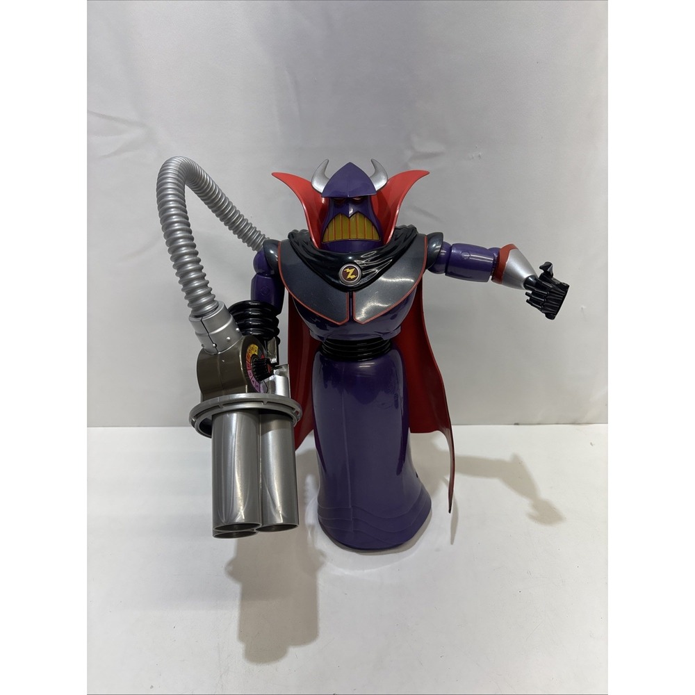 Disney Pixar Toy Story Evil Emperor Zurg Talking Light Up 15" Figure - Works